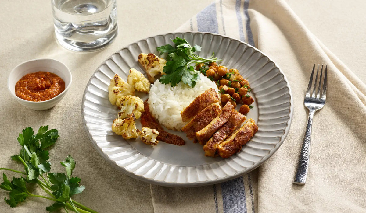 Tandoori Chicken & Cauliflower Bake