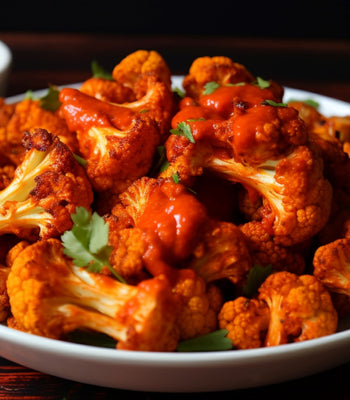 Air Fryer Buffalo Cauliflower