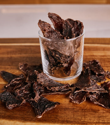 Air Fryer Beef Jerky Dog Treats