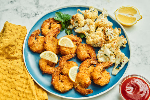 Crispy Shrimp & Cauliflower Harmony