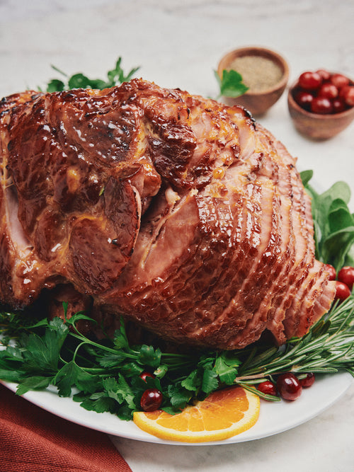 Apricot and Brown Sugar Glazed Ham