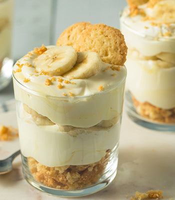 Caramelized Banana Pudding Cups