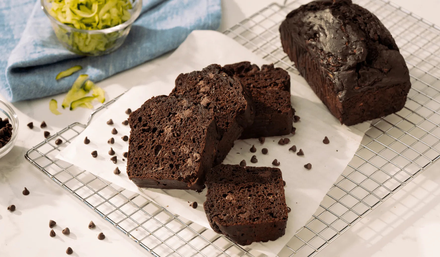 Chocolate Zucchini Bread 