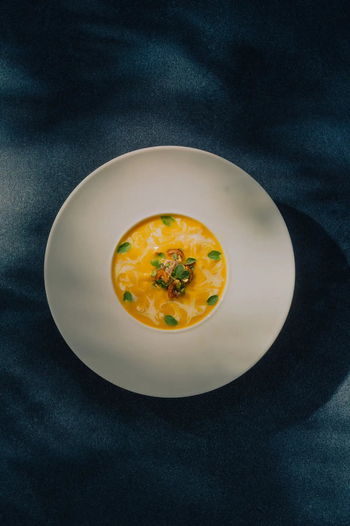 Curried Butternut Squash Soup  