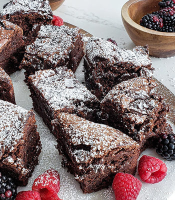 Fudgy Flourless Brownies