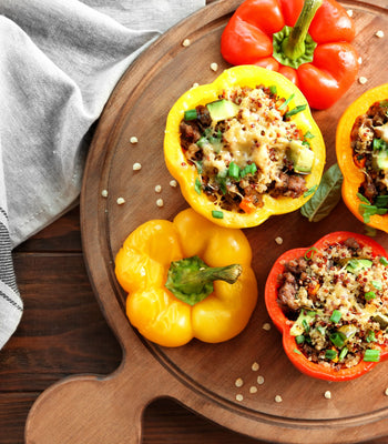 Healthy Air Fryer Stuffed Peppers
