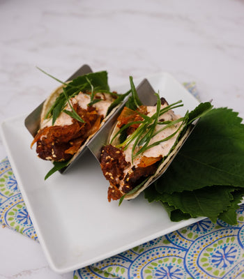 Spicy Korean Pork Tacos