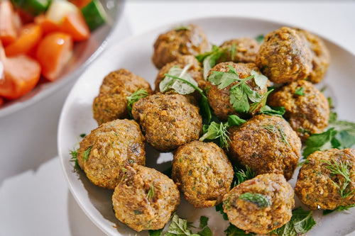 Lamb Meatballs with Tahini Sauce