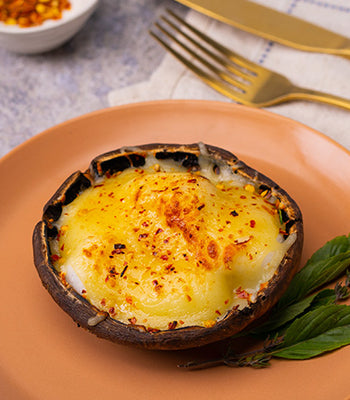 Spicy Filled Portobello Mushrooms