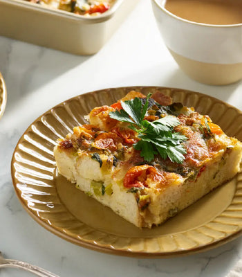 High-Protein Breakfast Strata
