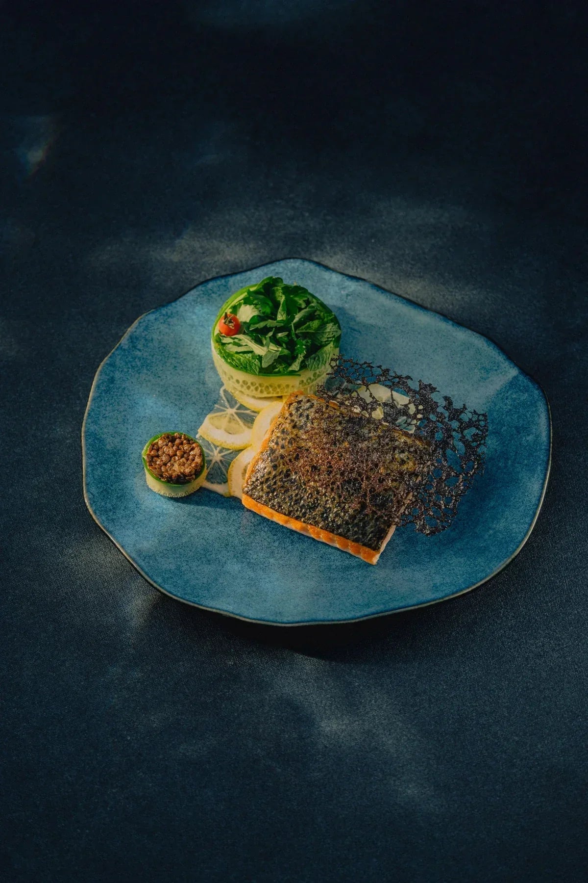 Salmon & Lentil Salad  
