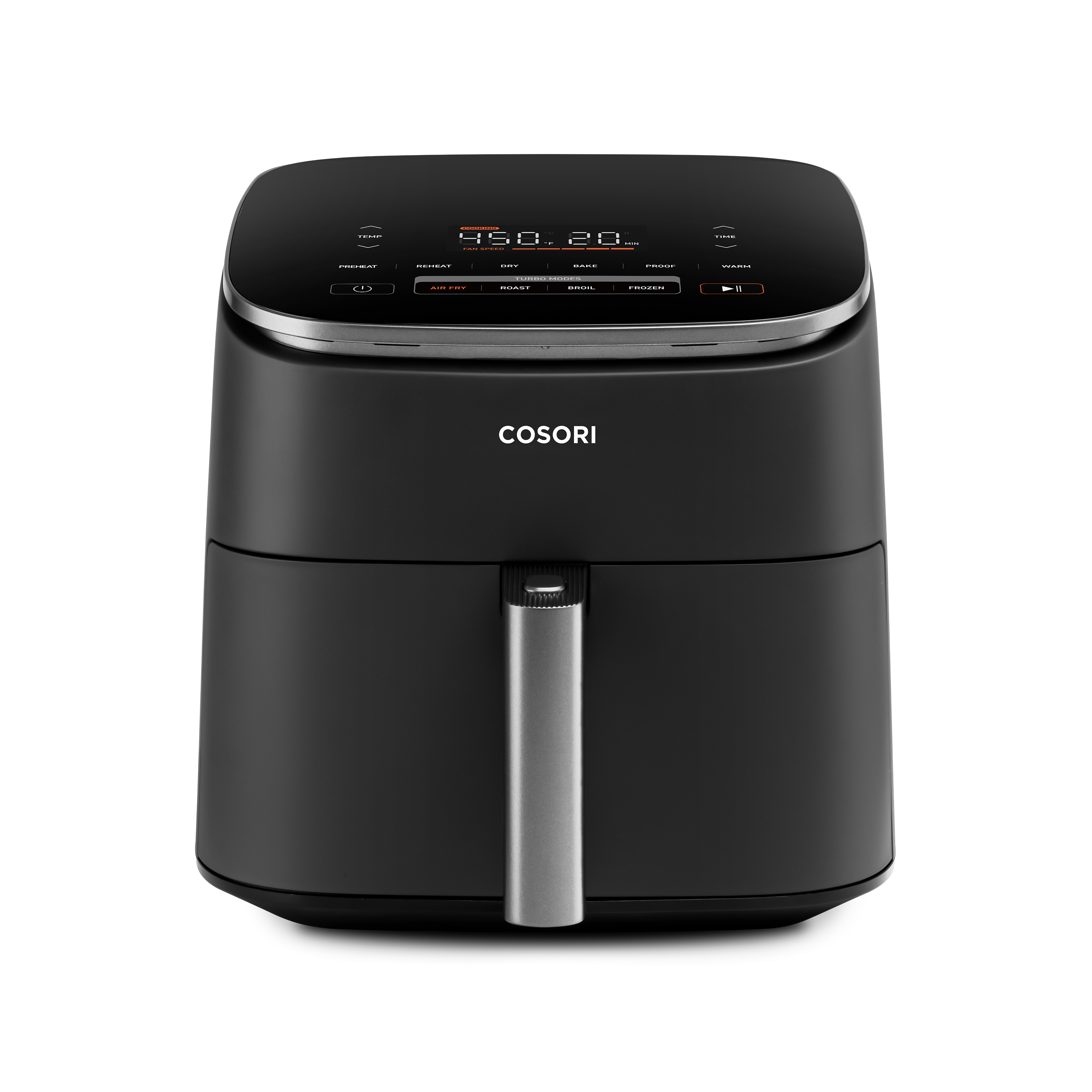 COSORI TurboBlaze 6-quart air fryer in dark gray