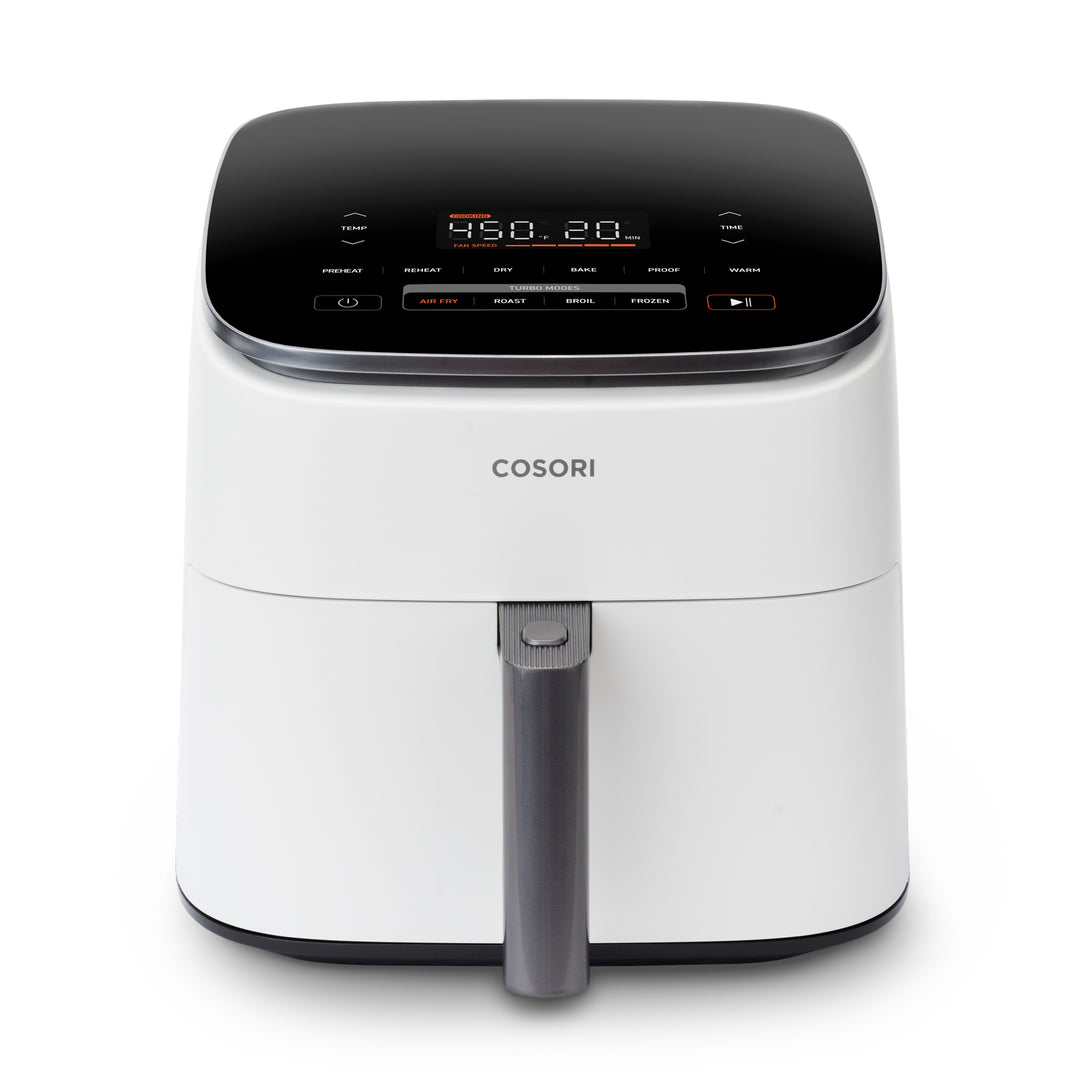 COSORI TurboBlaze 6-quart smart air fryer in cream color