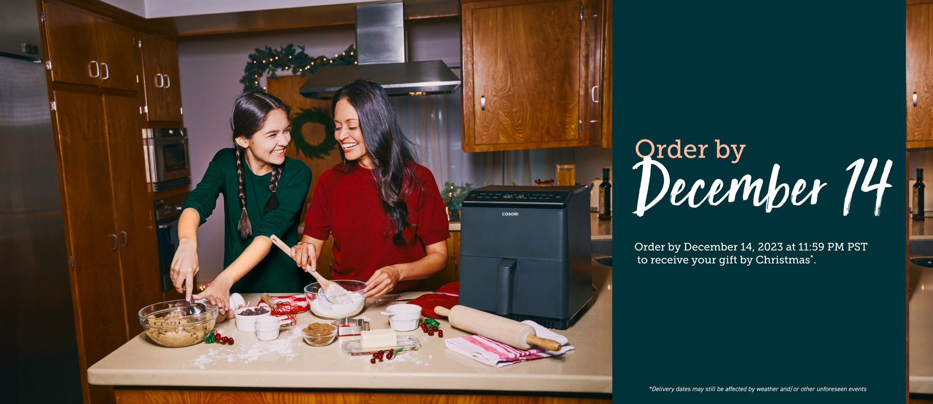 Order by december 14