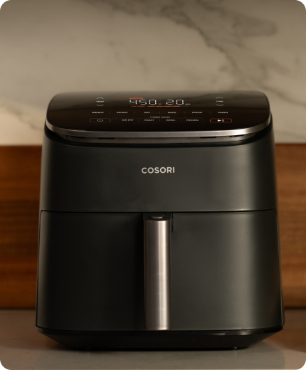TurboBlaze™ 6.0-Quart Air Fryer - Dark Gray