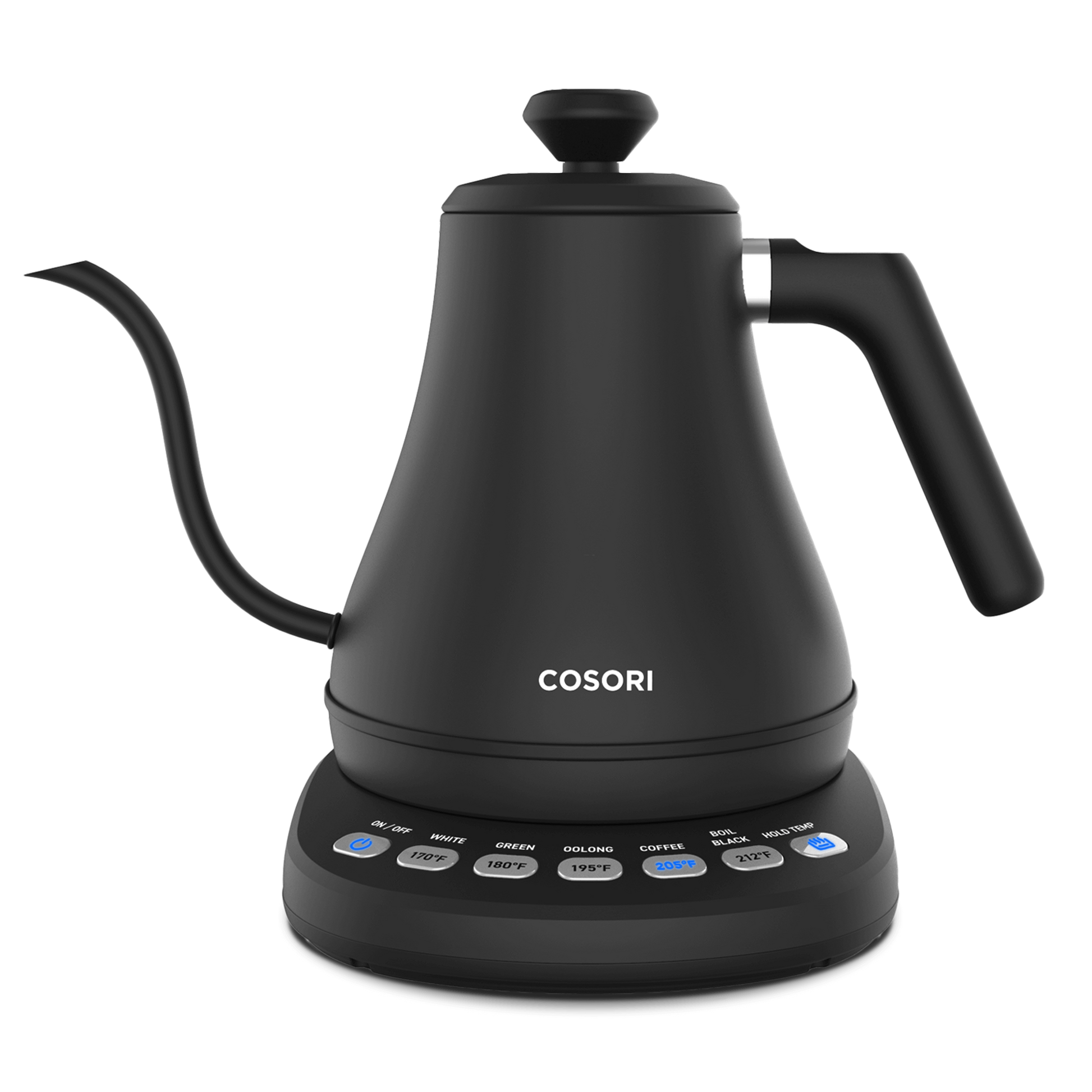 COSORI Original Electric Gooseneck Kettle with precision gooseneck spout and temperature control base