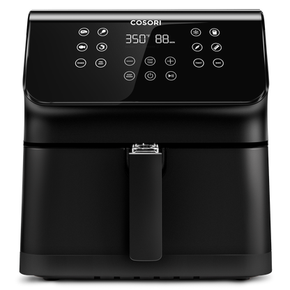 COSORI Pro II Air Fryer with digital touch control panel and front handle design